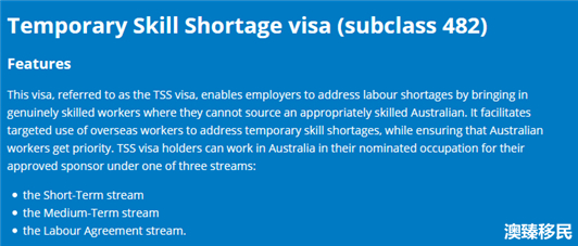 2018澳洲雇主担保移民482签证申请条件及政策